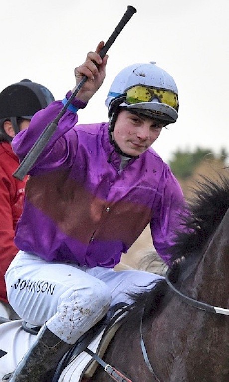 Tim Johnson … rides four of Lincoln Farms’ six runners at Awapuni - Lincoln Raider, Lincoln Melody, Lincoln’s Secret and Platinum Invador.