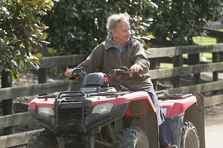 Trainer Ray Green … marshalling the troops for a six-strong assault on the opening race at Auckland. PHOTO: Trish Dunell.