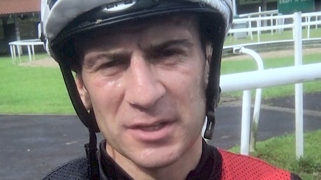 Jockey Vlad Duric … Cru Bourgeois should never have been allowed to run.