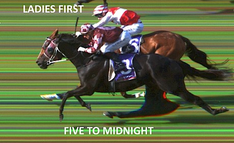 Five To Midnight was beaten “a lip” in last year’s Auckland Cup, despite jockey Opie Bosson being in front of Johnathan Parkes on Ladies First.