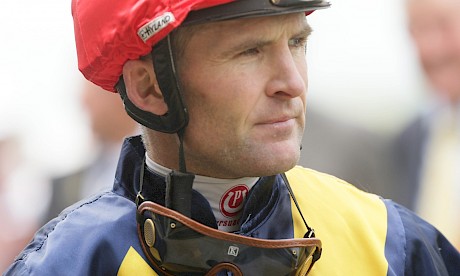 Jonathan Riddell takes the mount on Lincoln’s Gal at Hastings on Wednesday. PHOTO: Trish Dunell.