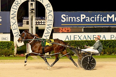 Copy That first, the rest nowhere, as he strolls to a seven and a half length win. PHOTO: Peter Rubery/Race Images.