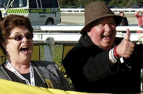 Merv and Meg Butterworth have won eight races since they started sending horses north to Lincoln Farms last November.