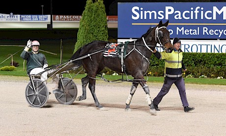 Zachary Butcher brings The Empress back to scale. PHOTO: Joel Gillan/Race Images.