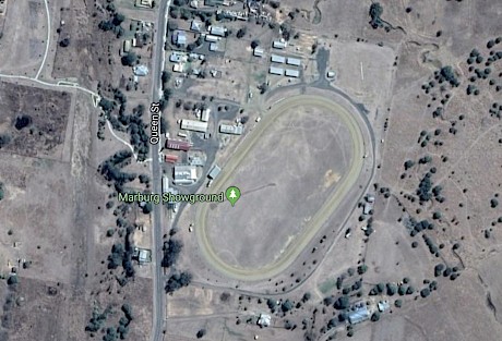 Marburg racetrack is 700 metres with a 150 metre home straight, but the turns aren’t too tight.
