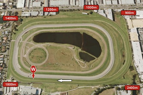 The Aquis Park track has a 400 metre home straight.
