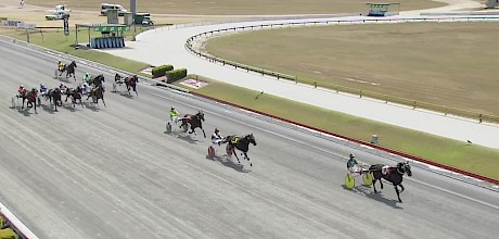 Billy Lincoln has gears left as he distances his rivals at Albion Park today.