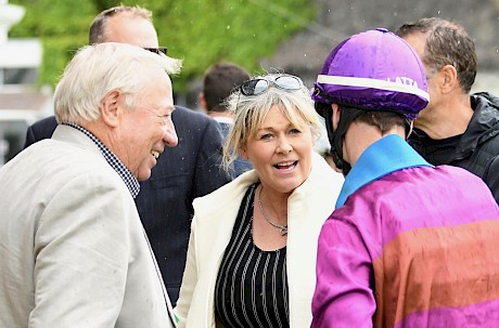 Princess Amelie’s placing thrilled owner John Street and trainer Lisa Latta.