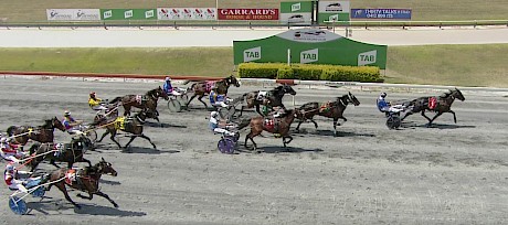 Joannies Girl sprints past Billy Lincoln last start after enjoying a perfect trail.