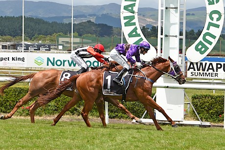 Lincoln Hills outmuscles One Prize One Goal. PHOTO: Peter Rubery.