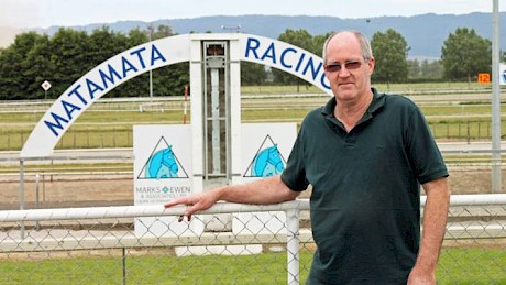 Matamata Racing Club chairman Dennis Ryan who edits RaceForm.