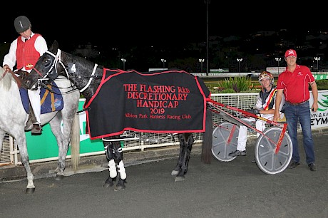 Albion Park races are much faster now than when Northview Hustler won the Flashing Red last year. PHOTO: Dan Costello.