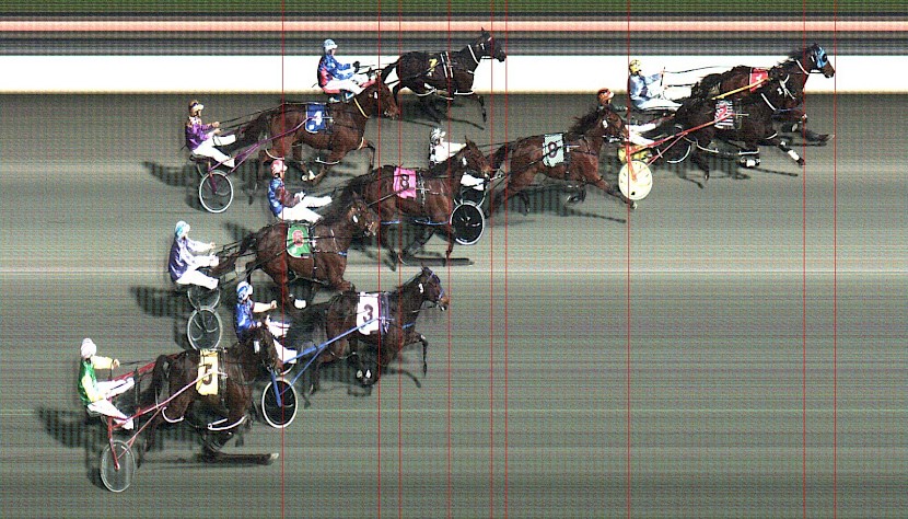 Subtle Delight races up the sprint lane to collar Northview Hustler a head, with 3.2 metres to Fame Assured in third. Hot favourite Cruz weakened to fifth.