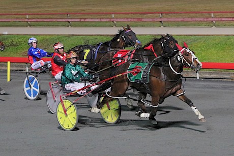 Larry Lincoln scores an impressive debut win in Brisbane. PHOTO: Dan Costello.