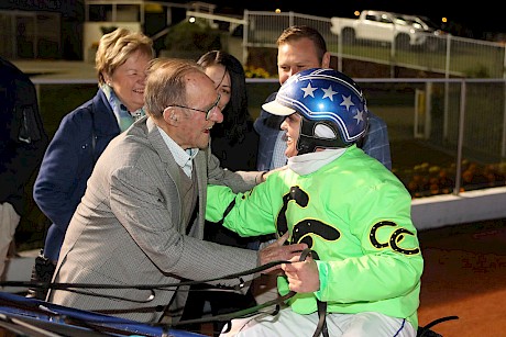 Veteran owner Ian Dobson has two outstanding chances on Jewels day in multis magnets Akuta and Muscle Mountain. PHOTO: Addington Raceway.