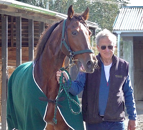 Trainer Ray Green will have to wait until after Saturday night’s Cranbourne Cup to be reunited with Copy That.