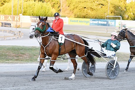 Maurice McKendry brings the well backed Louie The Punter back to scale. PHOTO: Chanelle Lawson.