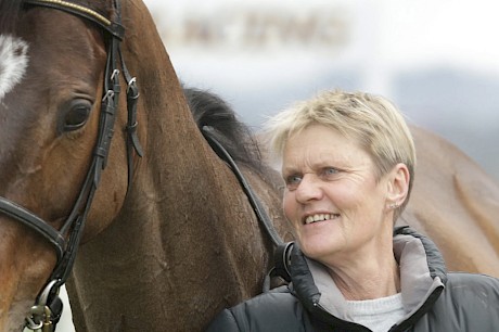 Di Kennedy … back training gallopers. PHOTO: Trish Dunell.