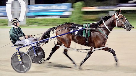 Frankie Major … best driven for one sprint at them.
