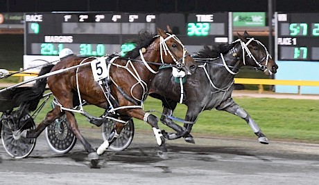 Riverman Sam sprints fast along the passing lane to score at Cambridge. PHOTO: Chanelle Lawson.