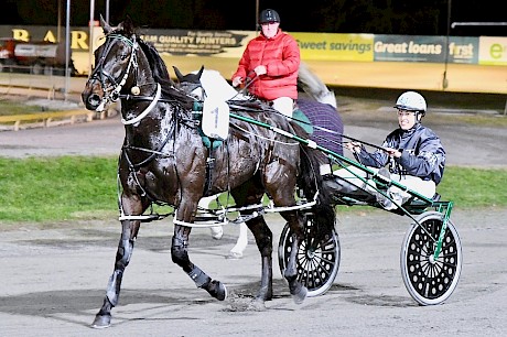 Monika Ranger returns after her no-panic drive on Next To Me, the seventh win of her fledgling career. PHOTO: Chanelle Lawson.