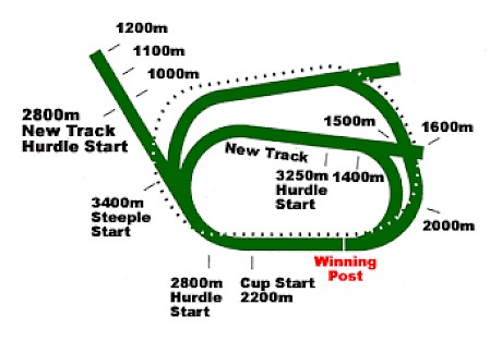 Ballarat is a big, roomy course with a circumference of 1900 metres and a home straight of 450 metres.