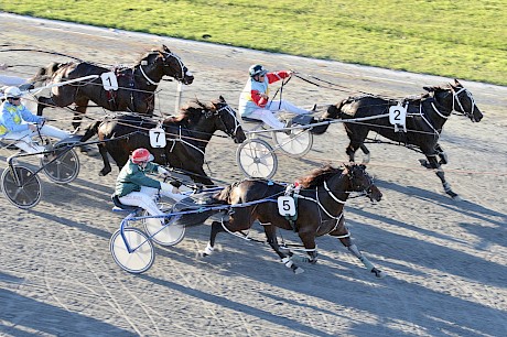 Zachary Butcher’s first winner for Lincoln Farms, a Group I Harness Jewels on Beaudiene Boaz at Cambridge in May, 2014.