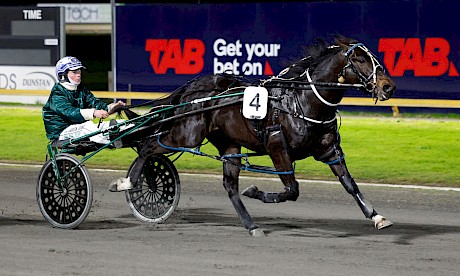 Dreams Of Eric and Harrison Orange in charge at Cambridge last month. PHOTO: Ange Bridson/Race Images.