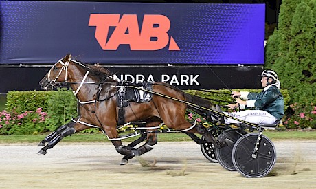 Prince Lincoln scores at Auckland in February. PHOTO: Megan Liefting/Race Images.