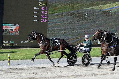 Johnny Lincoln will be “a monster” over longer distances, says driver Peter Ferguson. PHOTO: Megan Liefting/Race Images.